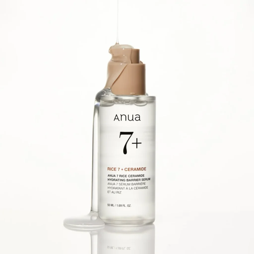 ANUA 7 Rice Ceramide Hydrating Barrier Serum – drėkinamasis ryžių serumas