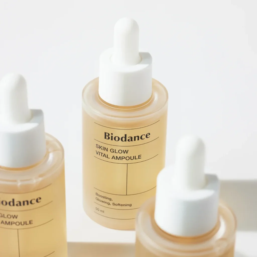 BIODANCE Skin Glow Vital Ampoule – švytėjimo suteikiantis serumas