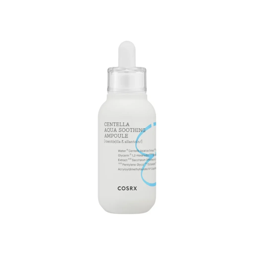 COSRX Hydrium Centella Aqua Soothing Ampoule – drėkinamasis ir raminamasis serumas