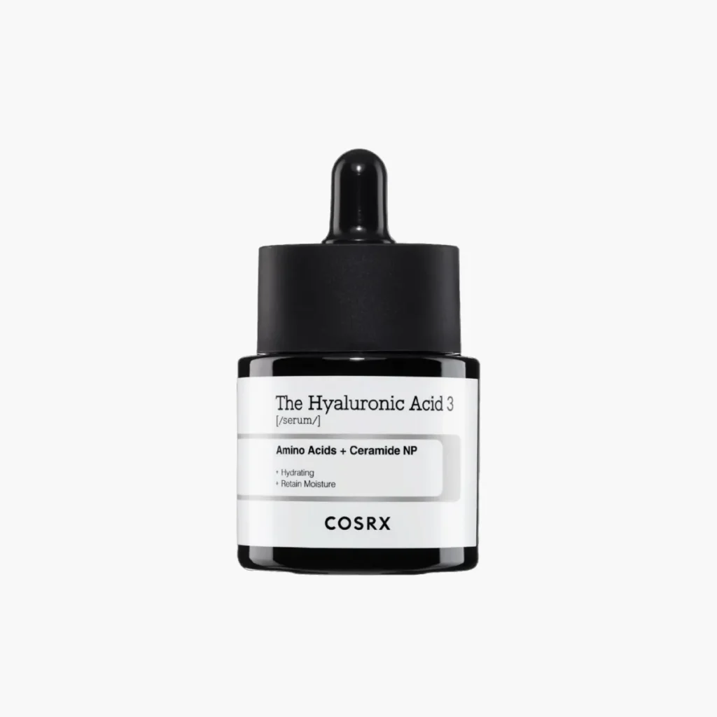 COSRX The Hyaluronic Acid 3 Serum – drėkinantis serumas sausai odai