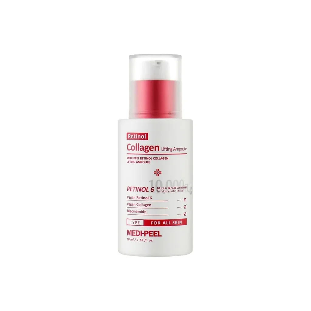 MEDI-PEEL Retinol Collagen Lifting Ampoule – jauninanti ampulė su retinoliu