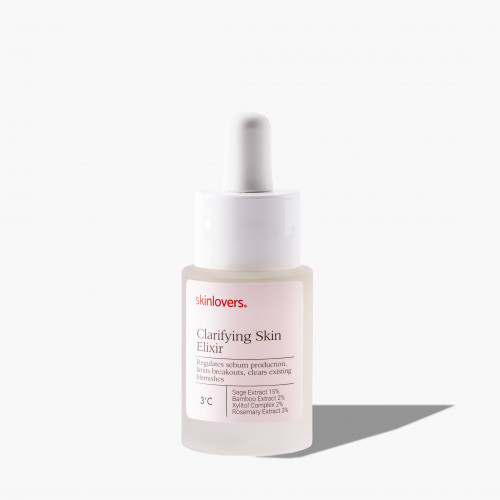 Skinlovers Clarifying Skin Elixir Serumas inkštirų ir bėrimų mažinimui, 15ml