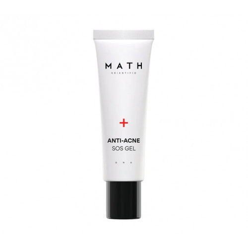 Math Scientific Anti-Acne SOS Gel Aktyvus gelis nuo spuogų, 15ml