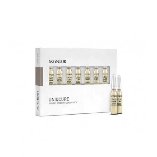 Skeyndor UniqCure 8H Night Repairing Concentrate Naktinis atkuriamasis koncentratas, 7x2ml