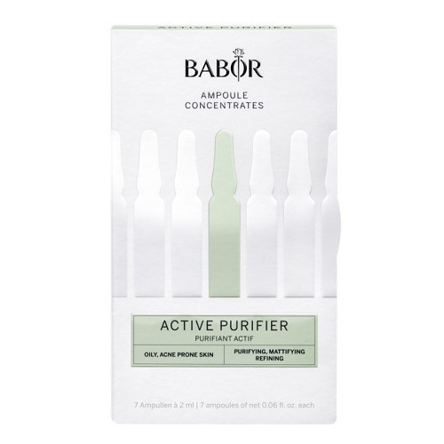 Babor Ampoule Concentrate Active Purifier Giliai valančios ampulės veidui probleminei odai, 7x2ml