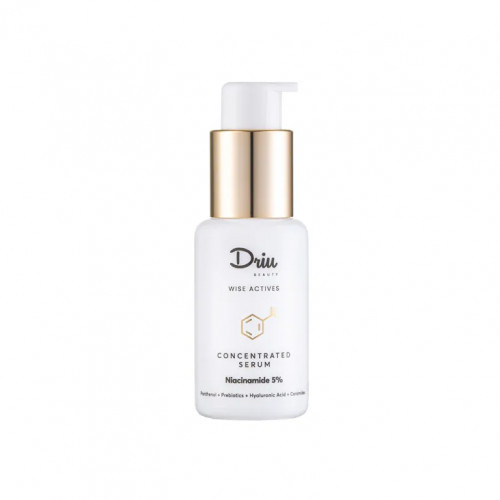 Driu Beauty Wise Actives Concentrated Serum Niacinamide 5% Koncentruotas niacinamido serumas, 50ml