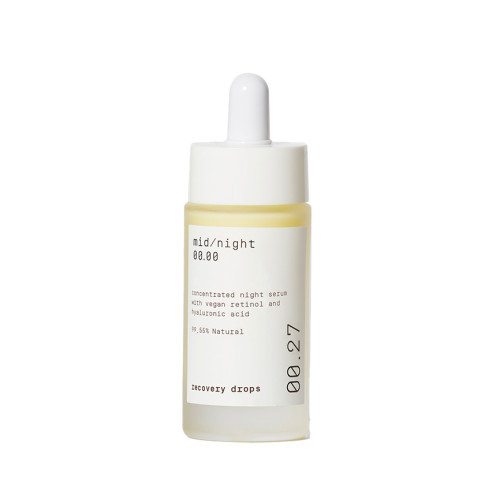 Midnight 00.00 Recovery Drops 00.27 Naktinis veido serumas su retinoliu, 30ml