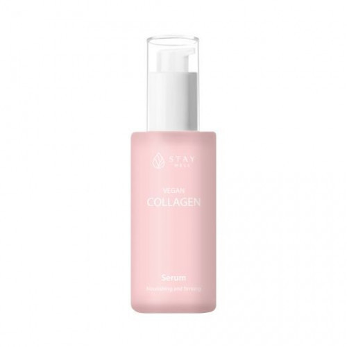 STAY WELL Vegan Collagen Serum Maitinantis ir stangrinantis veido serumas su kolagenu, 50ml