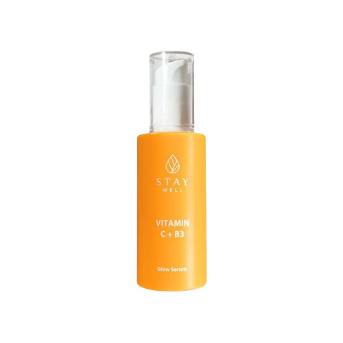 STAY WELL Vitamin C+B3 Serum Drėkinantis veido serumas, 50ml
