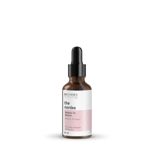 Bionnex The Nordea Retinol 1% Serum Drėkinamasis odos serumas su retinoliu, 30ml