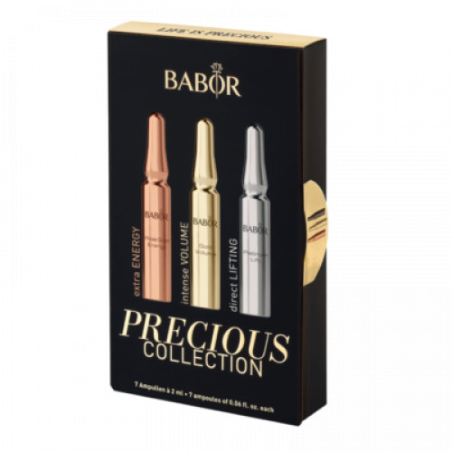 Babor Precious Collection Prabangi platininių ampulių kolekcija veidui, 7x2ml