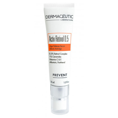 Dermaceutic Activ Retinol 0.5 Age Defense Serum Jauninantis vidutinio stiprumo serumas, 30ml