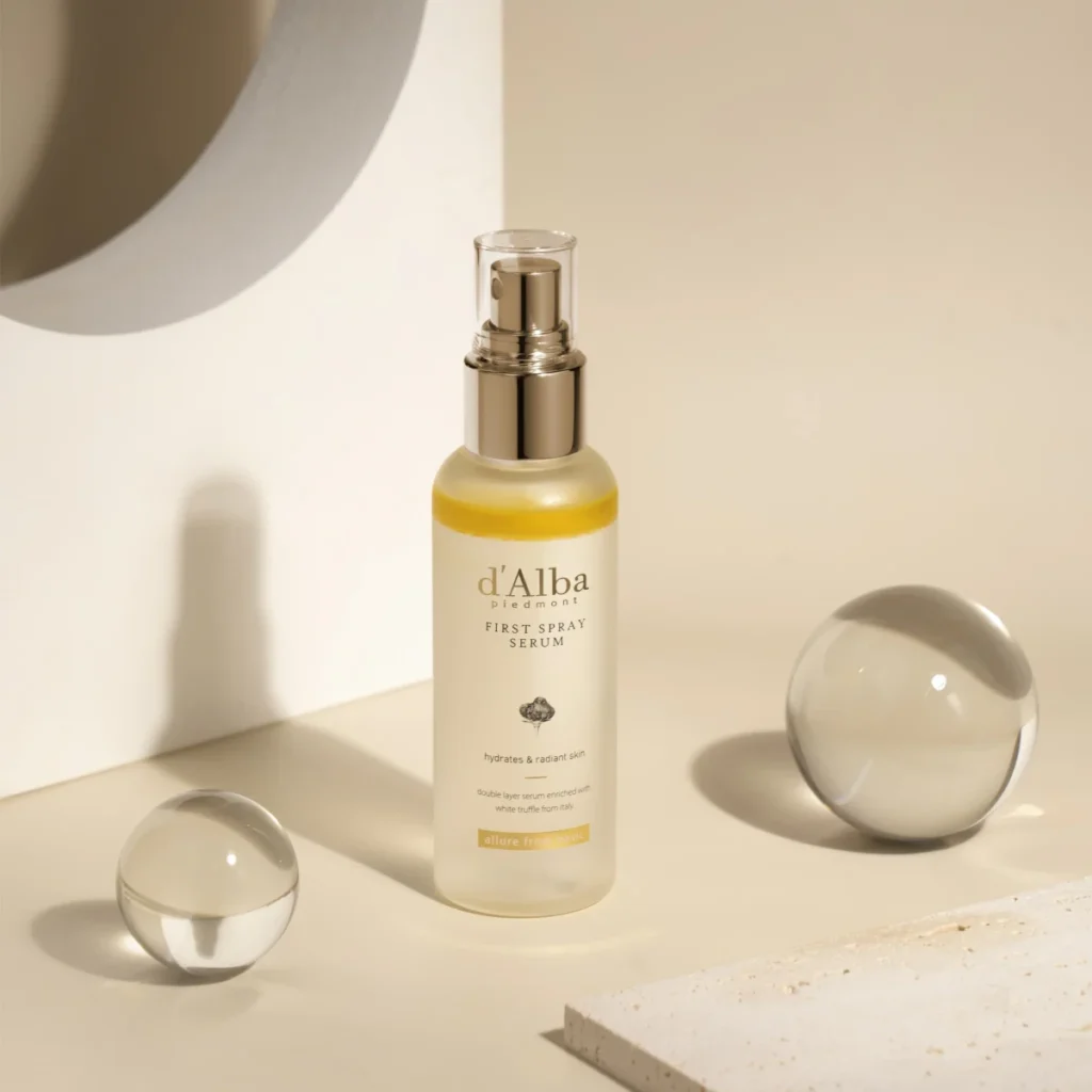 D'ALBA White Truffle First Spray Serum – baltųjų trumų purškiamas serumas