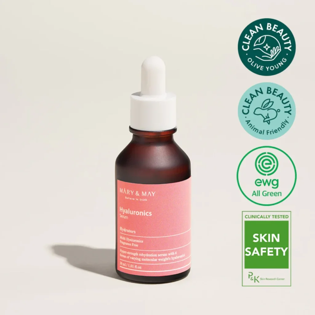 MARY&MAY Hyaluronics Serum – drėkinamasis hialurono serumas
