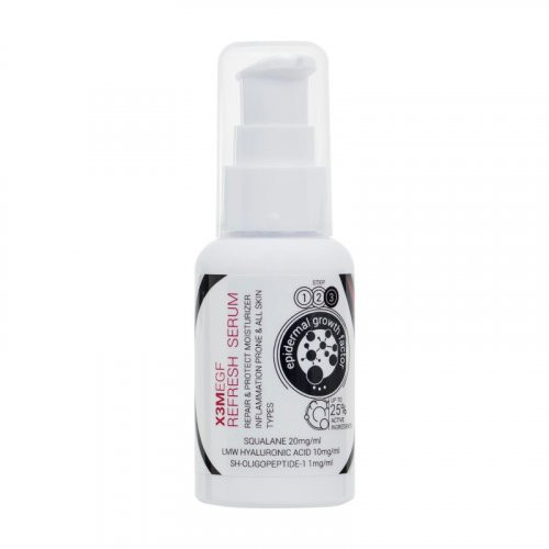 Cliniccare X3m Egf Refresh Serum Moisturizer Gaivinantis ir drėkinantis serumas, 50ml