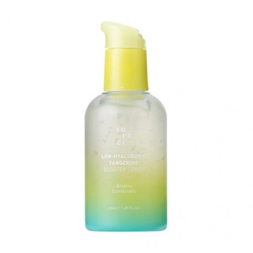 Soroci Low Hyaluronic Tangerine Booster Serum Stiprinamasis veido serumas, 50ml