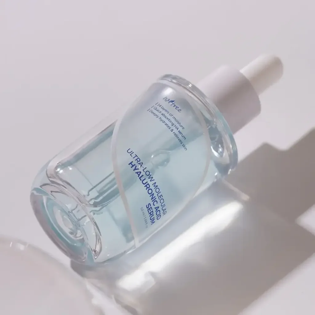 ISNTREE Ultra-Low Molecular Hyaluronic Acid Serum – giliai drėkinantis hialurono serumas