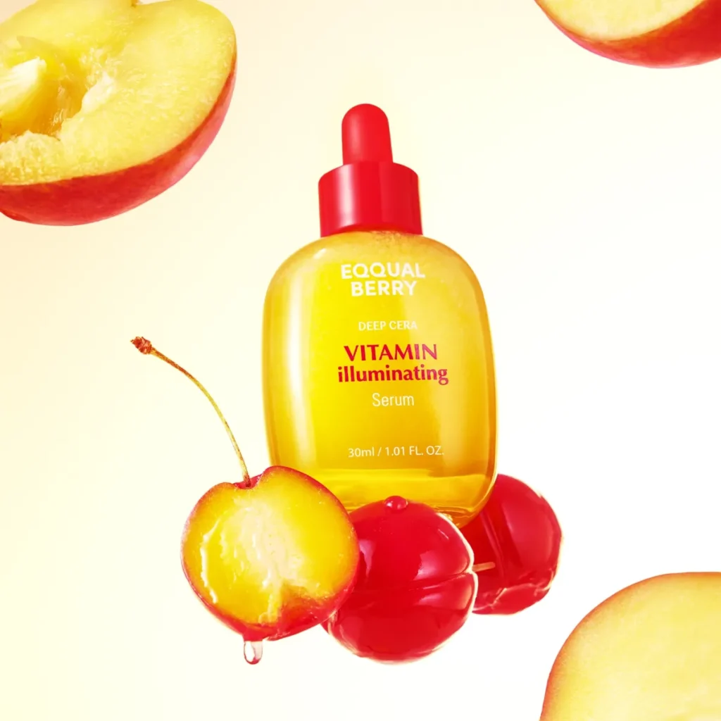 EQQUALBERRY Vitamin Illuminating Serum – skaistinantis veido serumas su vitaminais