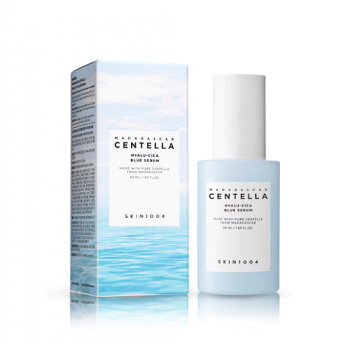 SKIN1004 Veido serumas su hialuronu ir centele Madagascar Centella Hyalu-Cica Blue Serum 50ml