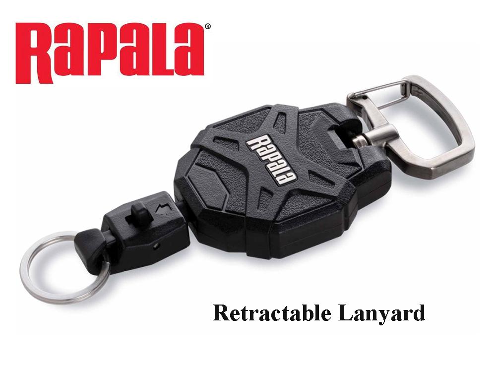 Rapala Retractable lanjardas juodas RCDRL5BK TLT išsiuntimas 2-4 d.