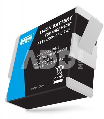 Newell SupraCell Protect replacement battery AHDBT-901c for GoPro