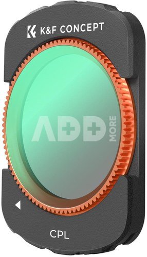 K&F Concept K&F DJI Osmo Pocket 3 Magnetic Filter (CPL)Lens HD, one side coated with anti-reflection green film