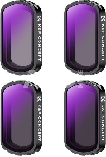 K&F Concept K&F DJI Osmo Pocket 3 Magnetic Filter 4 pcs Set (ND4+ND8+ND16+ND32)