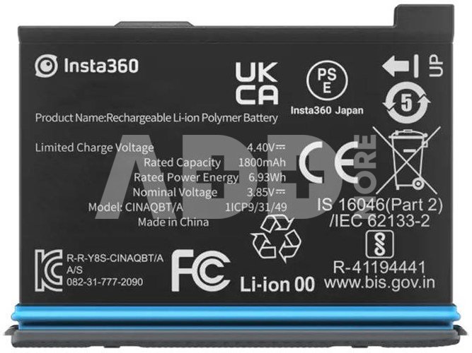 Insta360 X3 Battery 1800 mAh