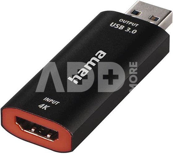 Hama Video Recording Stick USB plug - HDMI socket 4K