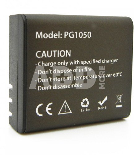 1050mAh Akku for GoXtreme Rallye, Endurance, Discovery & Pioneer 01472