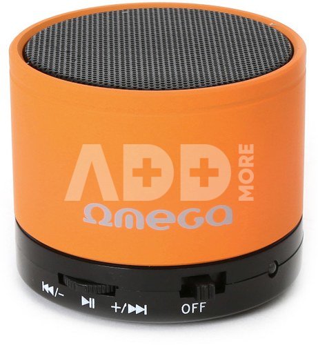 Omega Bluetooth speaker V3.0 Alu 3in1 OG47O, orange (42645)