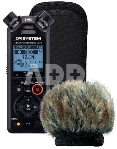 OM System audio recorder LS-P5 Wind Protection Kit