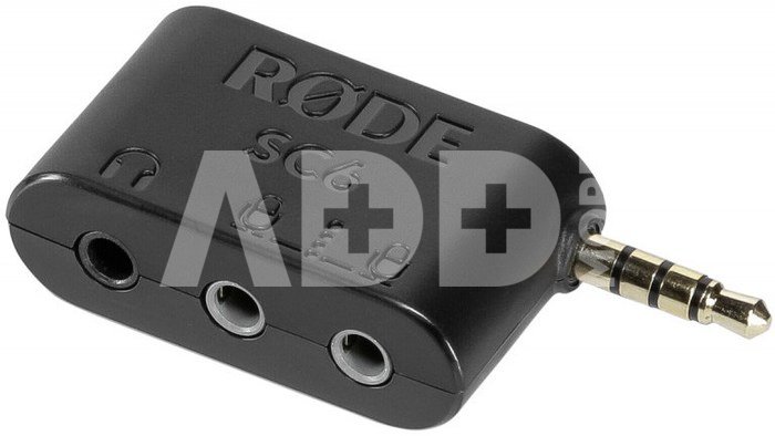 Rode SC6 adapter 2xTRRS + Headphone Out