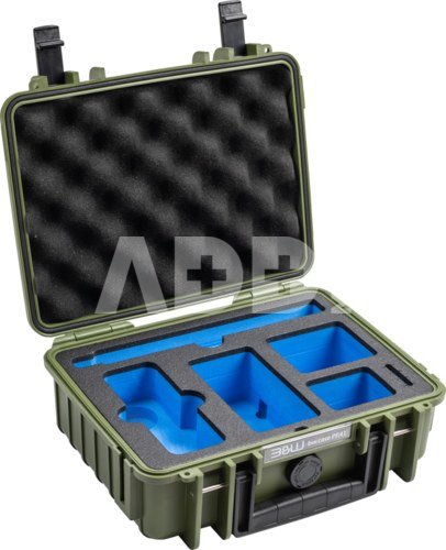 BW Outdoor Cases Type 1000 for Insta360 X4, bronze green