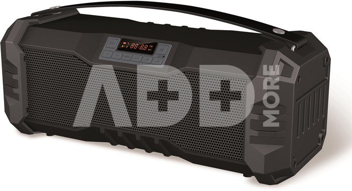 Platinet wireless speaker OG75 Boombox BT, black (44414)