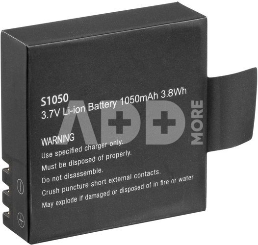 GoXtreme Akku Stage 2.5 K/Black Hawk 4K Ultra