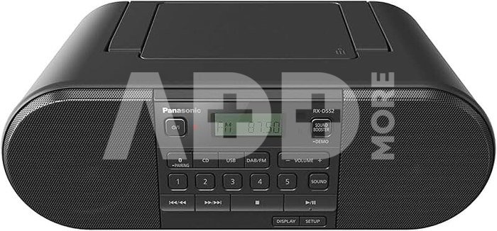Panasonic RX-D552E-K black