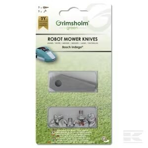 Vejos robotų peiliukai 9 vnt. tinka Bosch robotams.