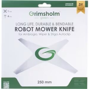 Peilis, tinka Stiga robotams, Grimsholm