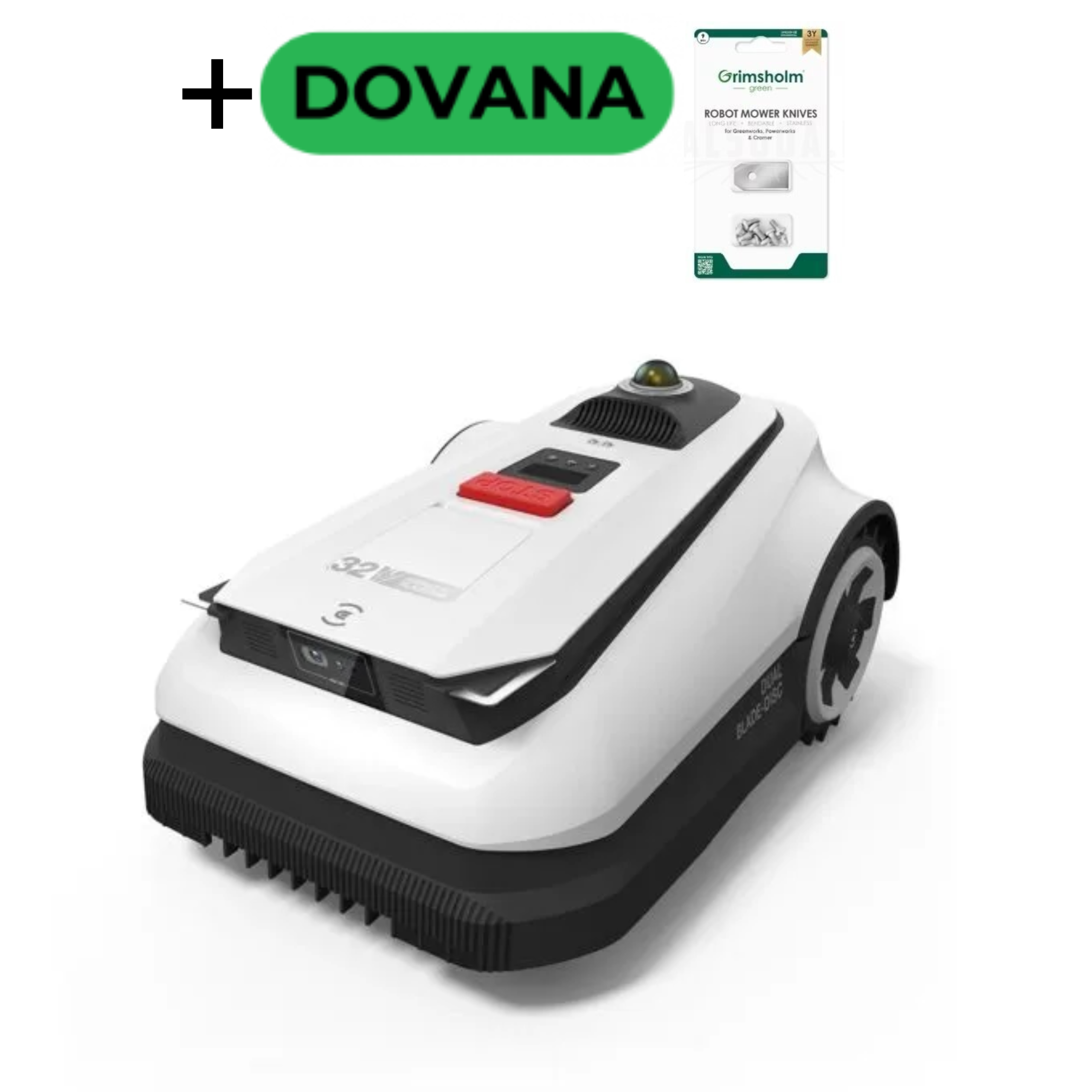 Belaidis Vejos Robotas Ecovacs GOAT A3000 LiDAR + DOVANA