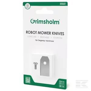 Segway Navimow vejos roboto peiliukai, 12vnt. Grimsholm