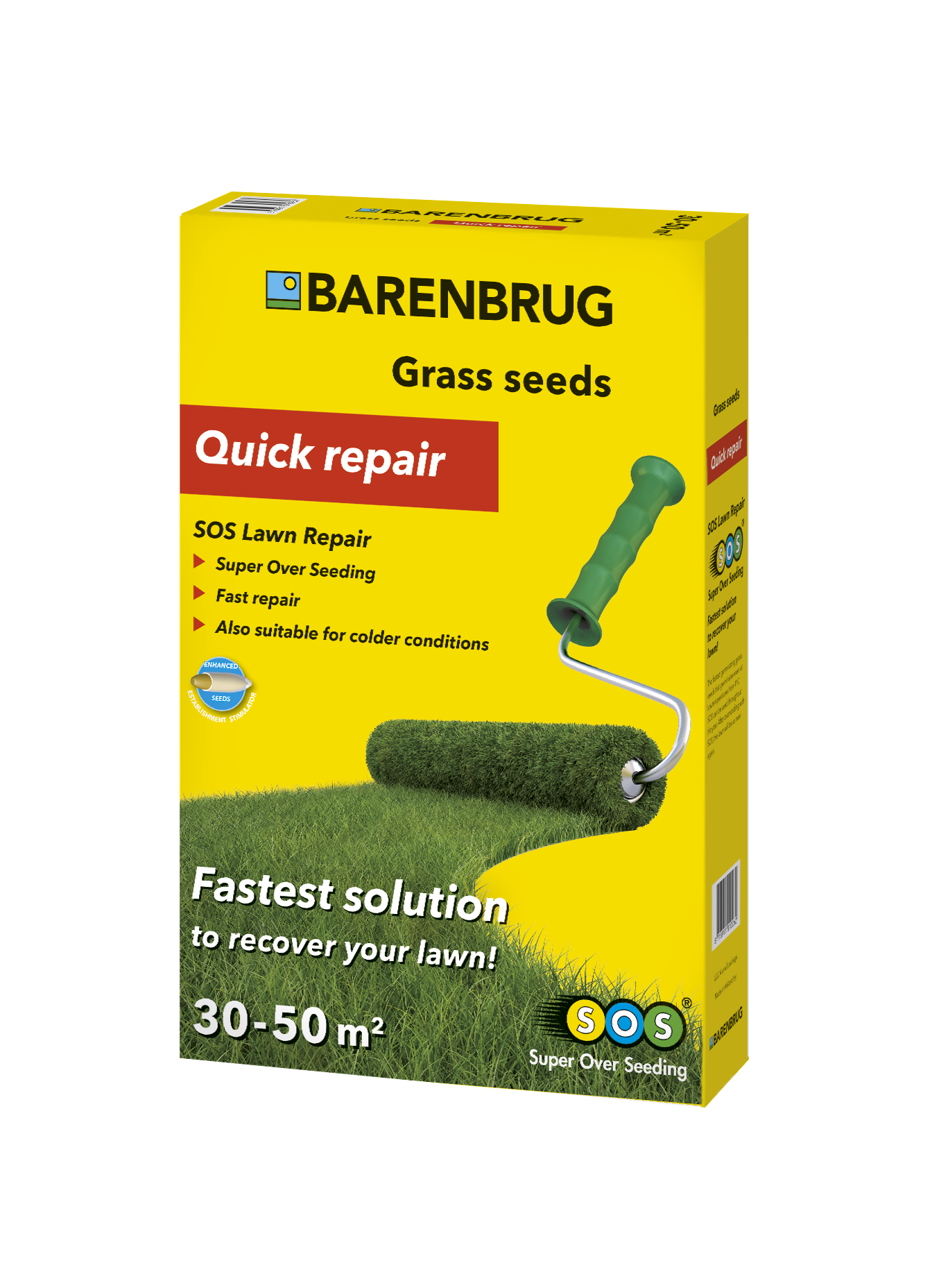 Barenbrug SOS Lawn Repair – greito atsistatymo vejos sėklų mišinys, 1 kg