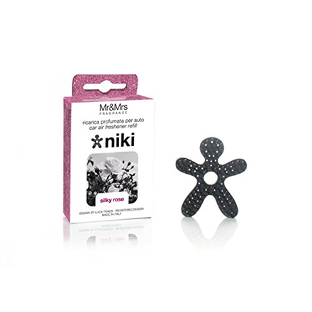 Kvapas  Mr&Mrs NIKI SILKY ROSE Refill for Car Scent, Oriental flower