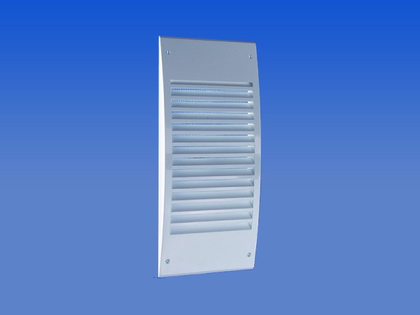 Grotelės ventiliacinės plastikinės 140 x 300 mm N30 balta Europlast