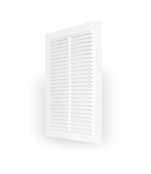 Grotelės ventiliacinės plastikinės 170 x 238 mm klijuojamos rudos Vents