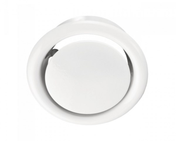 Difuzorius ventiliacinis ištraukimo metalinis DVS160 Ø 160 mm Dospel