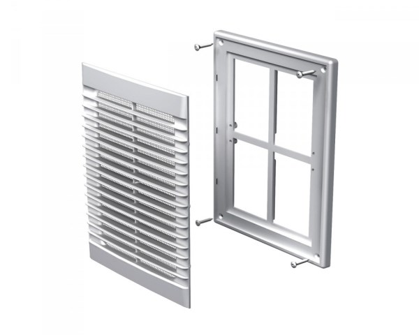 Grotelės ventiliacinės plastikinės 180 x 250 mm MV126S Vents