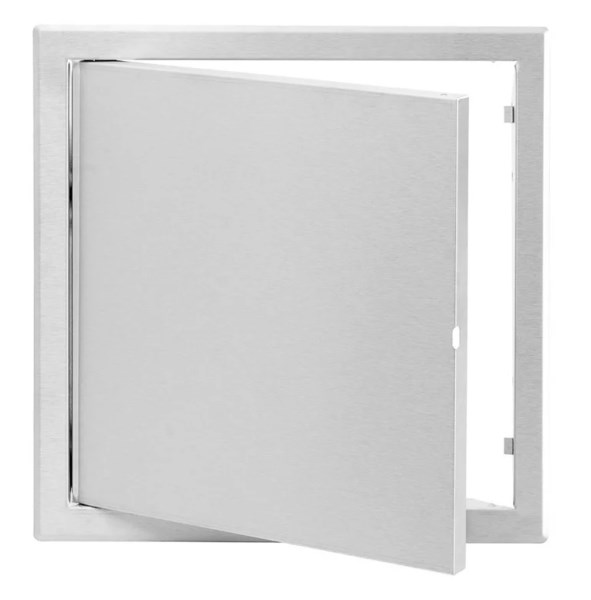 Durelės revizinės plieninės 200 x 200 mm RLM2020i INOX Europlast