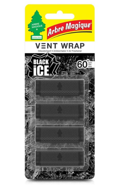 Oro gaiviklis dedamas į automobilio groteles WUNDER-BAUM Black ice