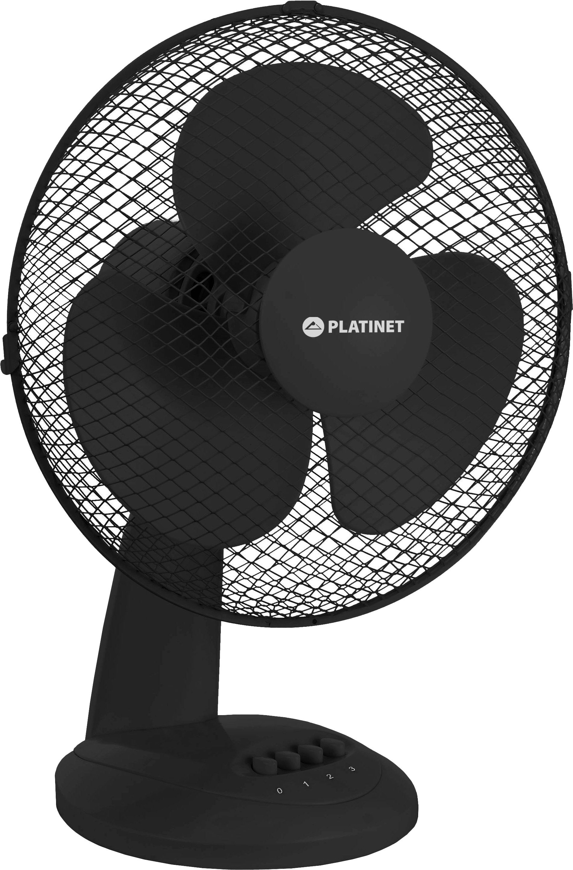 Platinet fan 9", black (44744)